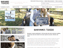 Tablet Screenshot of baryames.com